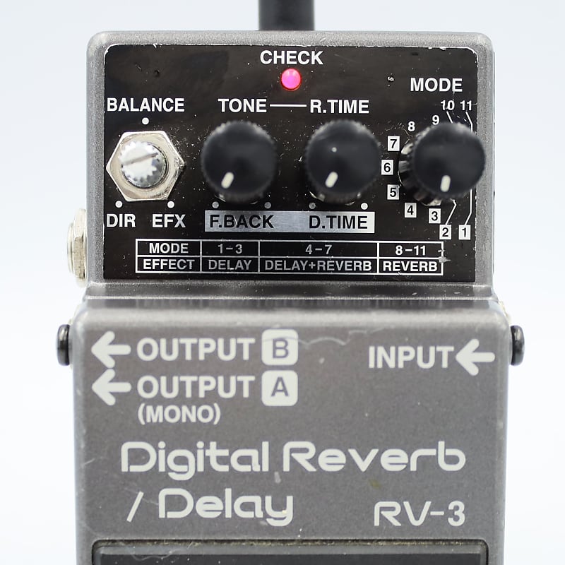 Boss RV-3 Digital Reverb/Delay | Reverb