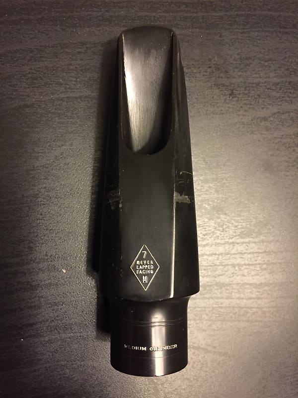 Meyer MMRTS7 Hard Rubber Tenor Sax Mouthpiece 7 2010s Black Reverb
