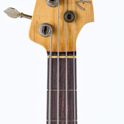 Fender Custom Shop 64 Precision Bass Relic Aged Vintage White image 2