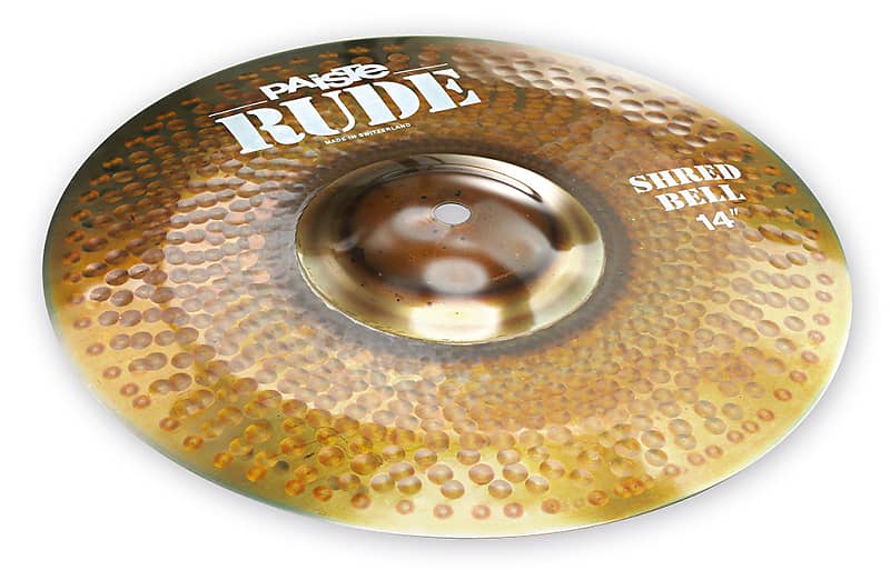 Paiste Rude Shred Bell Cymbal 14" image 1