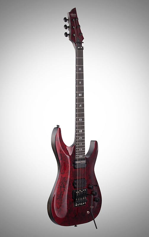 Schecter C-1 FR S Apocalypse Electric Guitar, Red Reign | Reverb