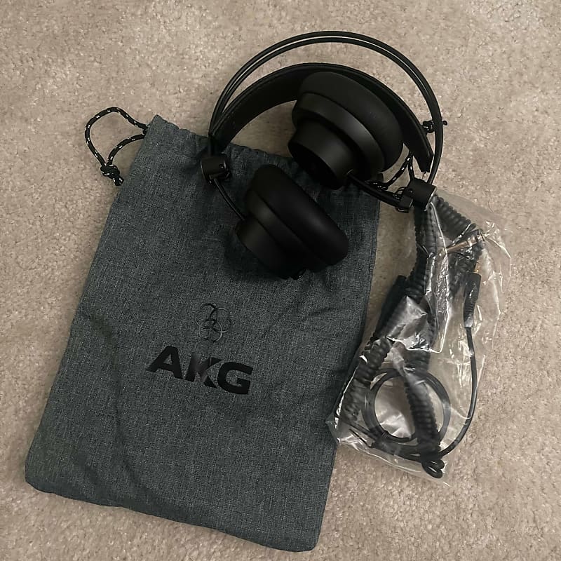 AKG K175 Closed-Back On-Ear Foldable Headphones 2010s - Black image 1