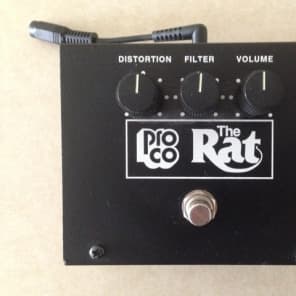ProCo Rat 1991 Big box reissue w/ adapter and lm380n chip | Reverb