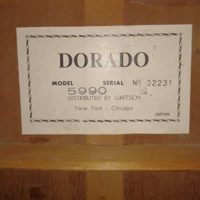 Dorado by Gretsch Model 5990 Acoustic Guitar image 5