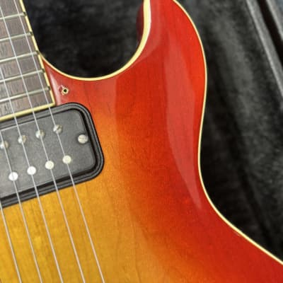 Fender MIJ Master Series Flame Standard 1984 - Sunburst image 10