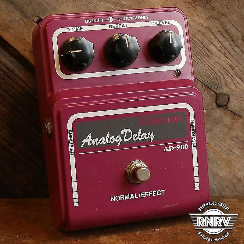 Maxon AD900 Analog Delay (Japan) Early Version MN3005 Reverb
