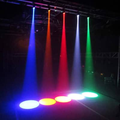 9w RGB Pinspot Light Disco Ball Lights, Pin Lights Led Spotlight Stage Spot  Lights, Narrow Beam Led Spotlight Disco Ball Light Rotating