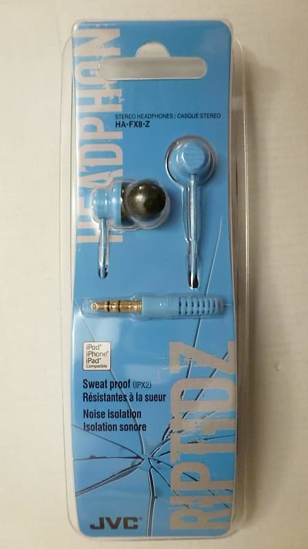 JVC Powerful Sound on Ear Wired Headphones - Blue