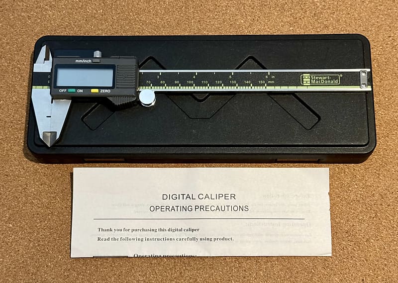 StewMac Stainless Steel Professional Luthier's Digital Reverb
