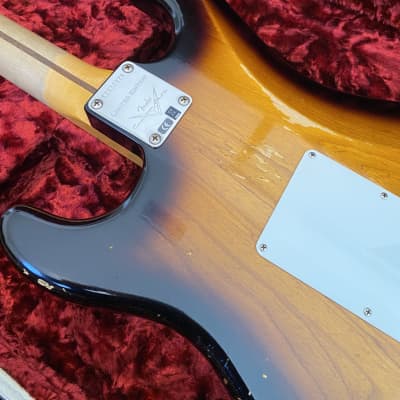 Fender Custom Shop Namm 2019 LTD - 1955 Relic Stratocaster - 2 Tone Sunburst - (Mint!) (Pre-owned) image 20