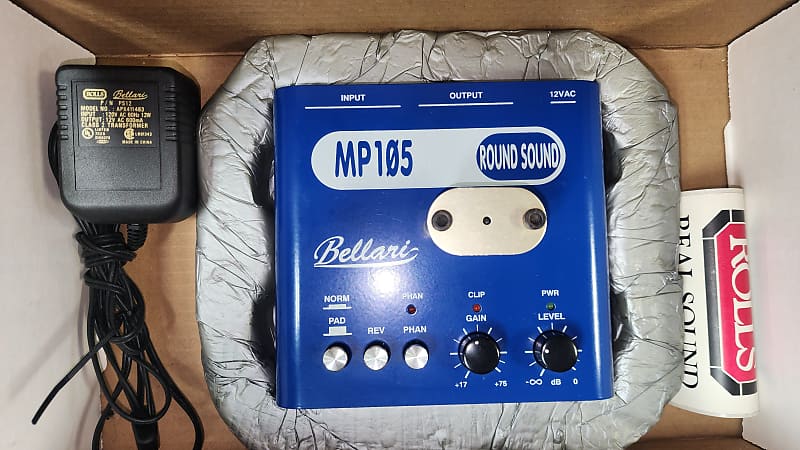 Bellari MP105 Round Sound Microphone Preamp