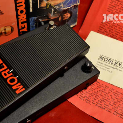 Morley PWA wah pedal with box & manual image 1