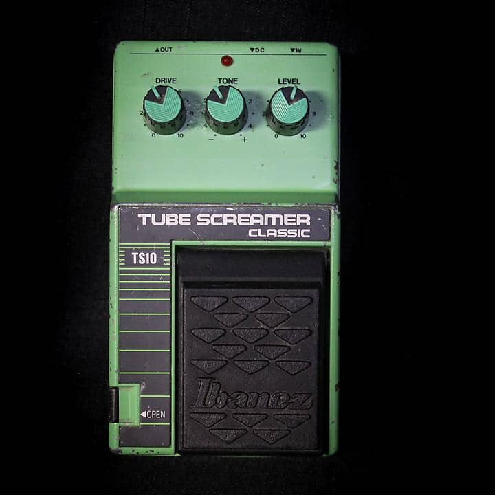 Vintage 1980s Ibanez TS10 Tube Screamer Classic Overdrive Pedal 021120 image 1