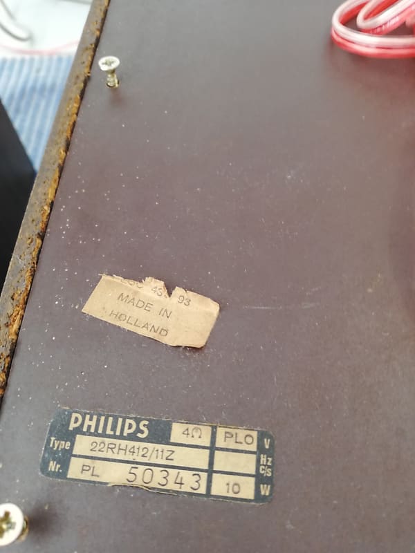 Philips 22rh412 1960 Walnut | Reverb