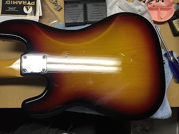 Fernandes Vintage Revival PB-62 Precision Bass 80's Sunburst