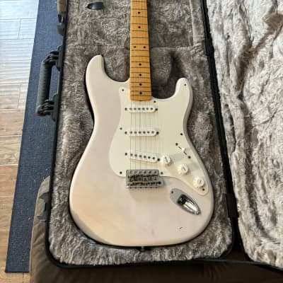 Fender American Original '50s Stratocaster with Maple Fretboard 2018 - 2022 - White Blonde image 2