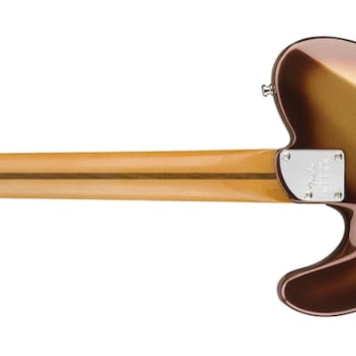Fender American Ultra Telecaster Maple Fingerboard Electric Guitar Mocha Burst image 3