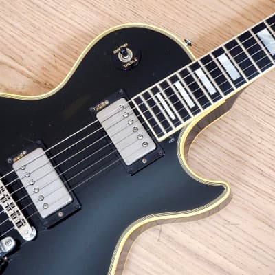 1986 Gibson Les Paul Custom Black Beauty w/ Bigsby Tim Shaw PAFs & Case image 7