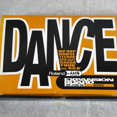 Roland SR-JV80-06 Dance Expansion Board w/ box 1990s - Green
