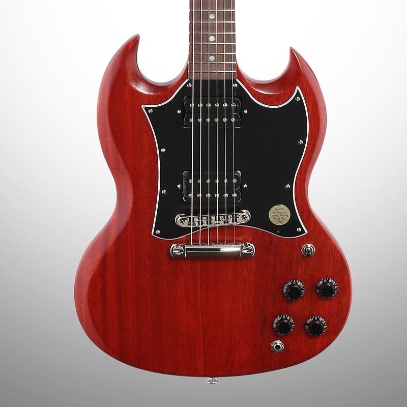 Gibson SG Tribute Electric Guitar (with Soft Case), Vintage Satin Cherry image 1