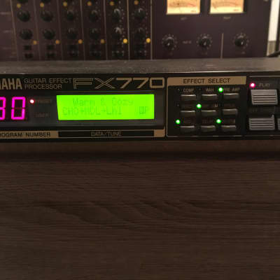 Yamaha FX-770 Vintage 1990's Guitar Effects Processor | Reverb