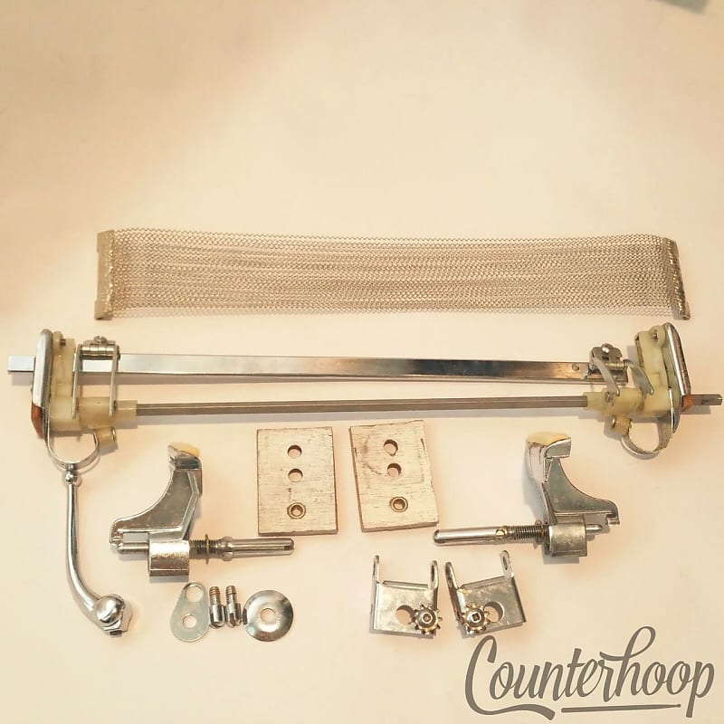 *Premier Parallel Dual Top ThrowOff Complete Snare Drum Reverb