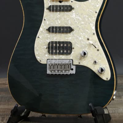 Tom Anderson Hollow Drop Top Classic Deep Ocean Blue with Binding 08/01 image 4