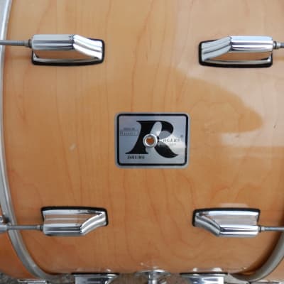 Vintage Rogers  24" Virgin Bass Drum  Swivomatic for Set Kick 1970's Natural 6 Ply Maple image 10