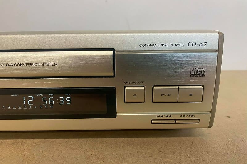 Sansui CD-Alpha 7 (CD-α7) CD Player. Mint condition! | Reverb