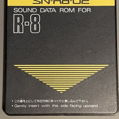 Roland SN-R8-02 Jazz Brush ROM CARD for ROLAND R8 R-8 MKⅡ 1986 - SN-R8-02 Jazz Brush ROM CARD for ROLAND R8 R-8 MKⅡ