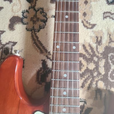 Brownsville classic Player stratocaster sunset red image 4