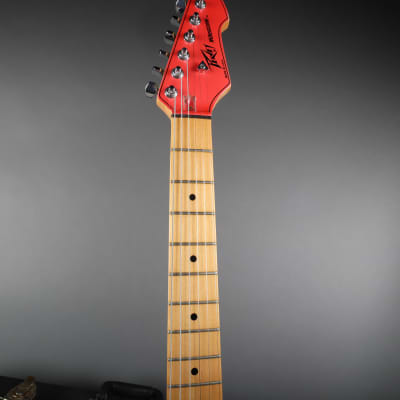 1980's Peavey Pink Milestone Guitar Made in USA w/ Hardshell Case image 16