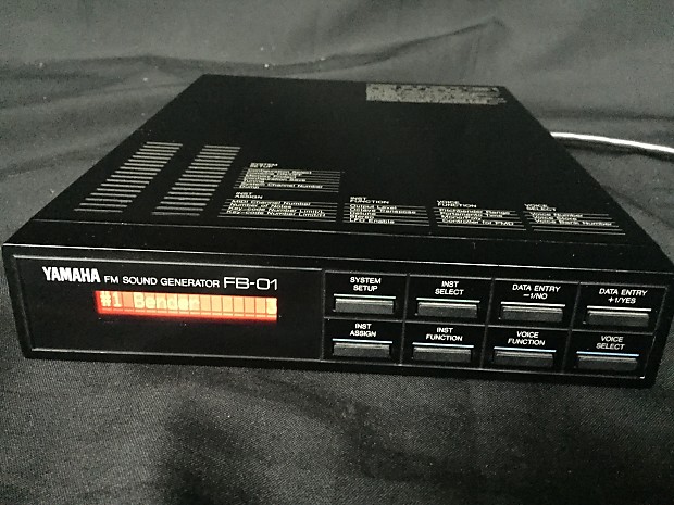 ヤマハ YAMAHA FM SOUND GENETATOR FB-01 Yamaha FB-01, FM Sound Generator, Vintage Unit | eBay