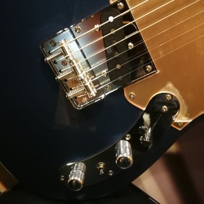 Ibanez AZS2209H-PBM Prestige  E-Guitar 6 String Single Cut - Prussian Blue Metallic + Case image 3