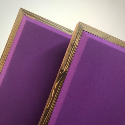 Custom Framed Acoustic Panels (SET OF 4) 2ft x 1ft x 2.5in image 3