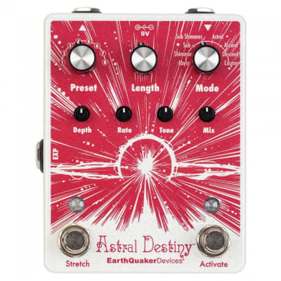 Earthquaker Devices Astral Destiny Octal Octave Reverb Effects Pedal for sale