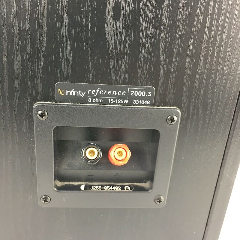Set of 2 Infinity Reference 2000.3 2 Way Loud Speakers 8 Ohm