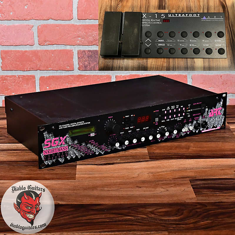 ART SGX NightBass Studio Edition Multi FX Preamp System with Reverb