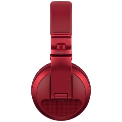 Pioneer DJ HDJ-X5BT Wireless Bluetooth DJ Headphones, Red image 6