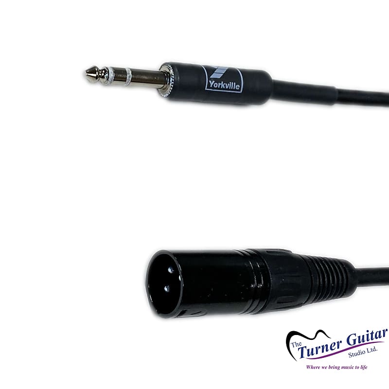 Yorkville Sound Standard Series Balanced XLR-M To TRS Interconnect Cable -  6 Foot