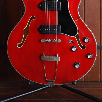 Eastman T64/V-T Antique Red Hollowbody Electric Guitar for sale