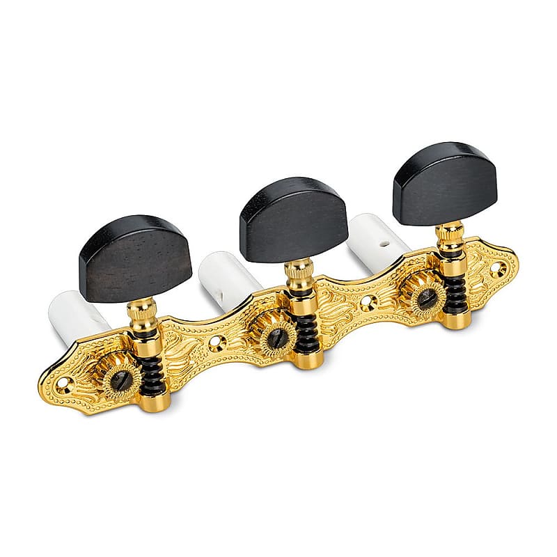 Schaller Classic Hauser Classical Tuners 3 x 3 (Gold) | Reverb