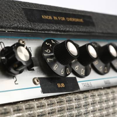 Dumble Modified Fender Vibrolux Reverb 2x10" Tube Combo Amplifier #54481 image 16