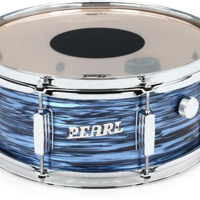 Pearl PSD1455SE/C767 President Series Deluxe 14x5.5" Snare Drum - Ocean Ripple image 2