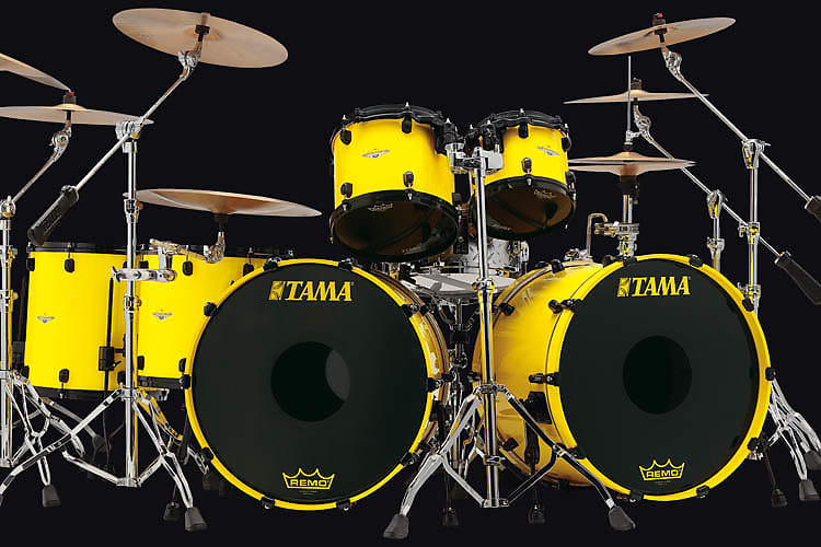 Tama Lars Ulrich LU62GBS 40th Anniversary Signature Drum Kit