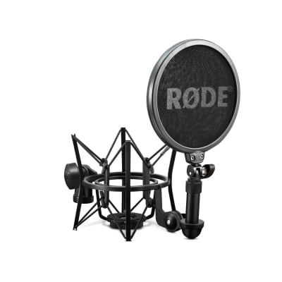 Rode SM6 Shock Mount with Pop Filter for Large Diaphragm Condenser Microphones image 1