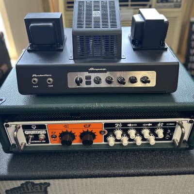 Ampeg PF-50T Portaflex 50-Watt Tube Bass Amp Head | Reverb