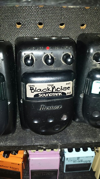 90s Ibanez Bn5 Black Noise Distortion Pedal Free Usa Shipping