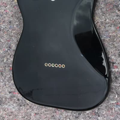 Fender Stratocaster Hardtail 1975 Black Maple Fingerboard image 7
