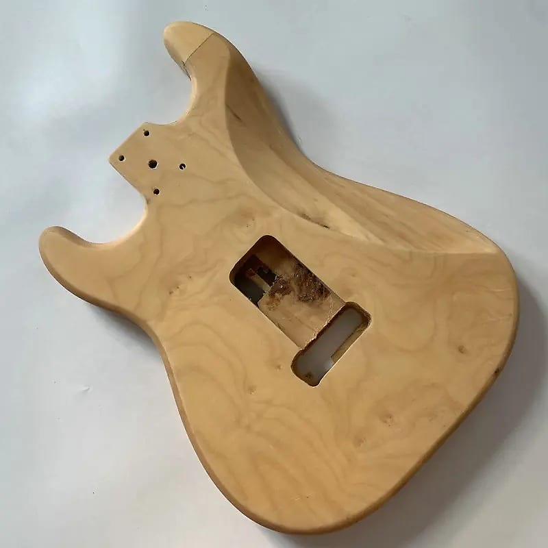 Solid Basswood Stratocaster Strat Style Body DIY Project